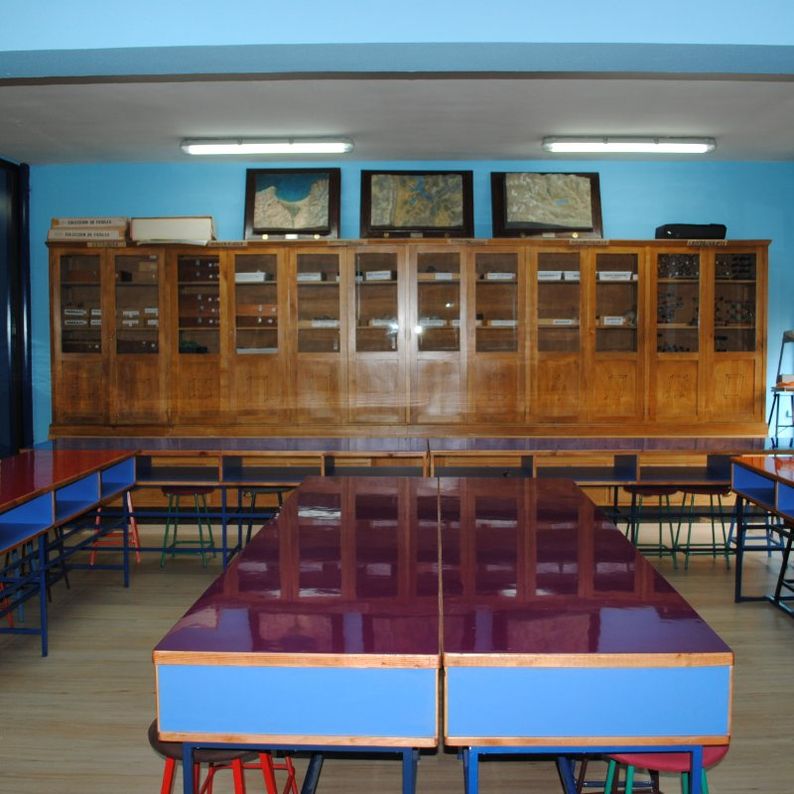 aula antigua restaurada