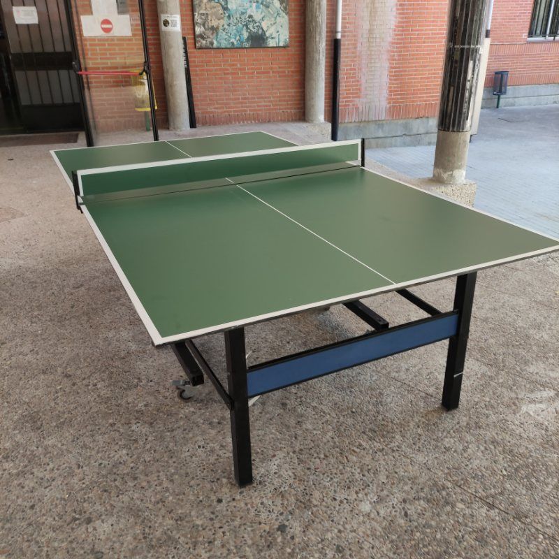 mesa de ping pong restaurada